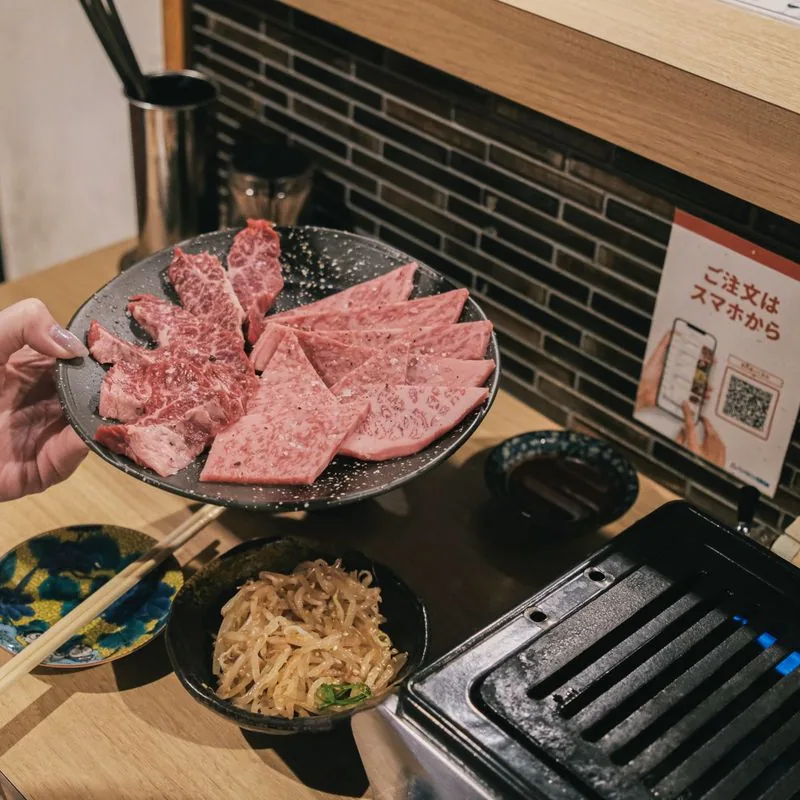 黒毛和牛の上ロース